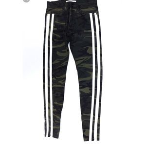 Camo Denim Jeans